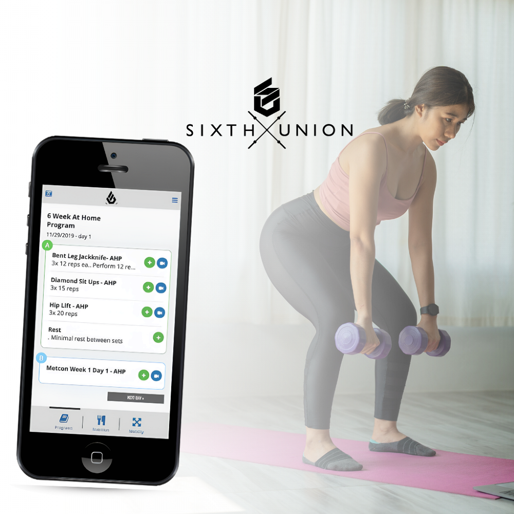 Online training with Sixth Union Fitness